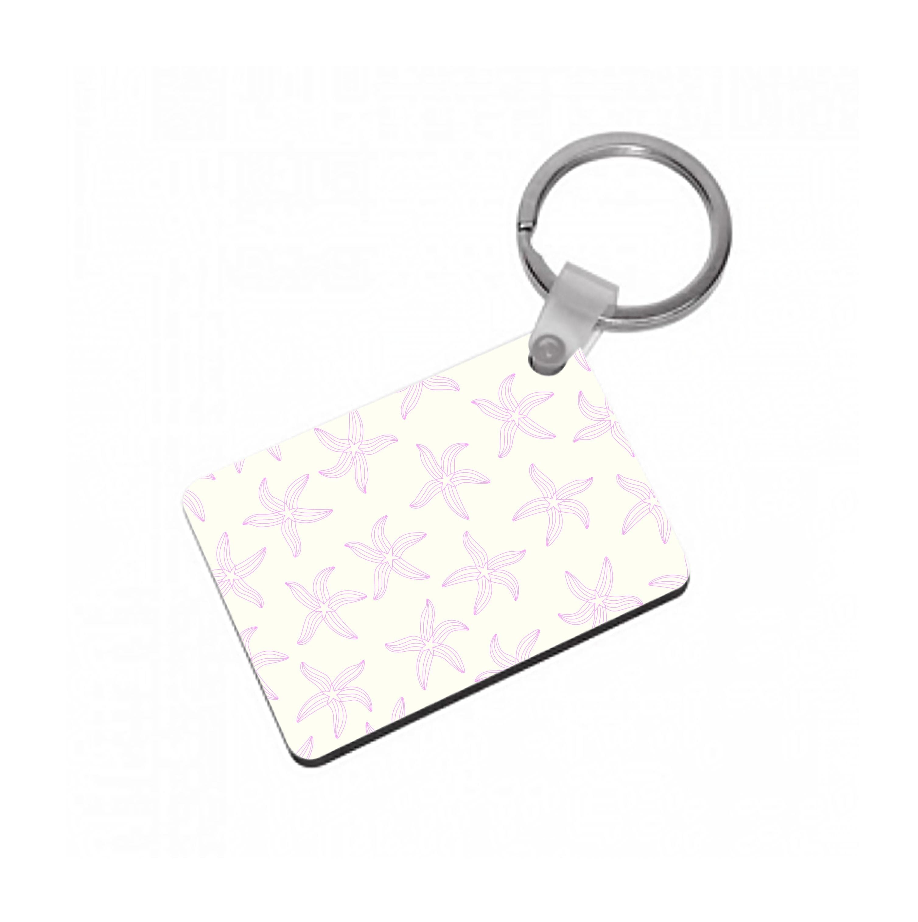 Starfish Pattern - Sealife Keyring