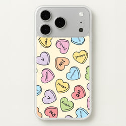 K-Pop Band Members Love Hearts Pattern iPhone 17 Pro Case