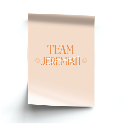 Seashells Team Jeremiah Poster