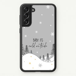 Baby It's Cold Outisde Landscape Galaxy S22 Plus Case