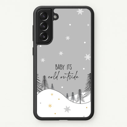 Baby It's Cold Outisde Landscape Galaxy S21 Case