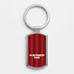 Stripes People Watching 2025 Luxury Keyring