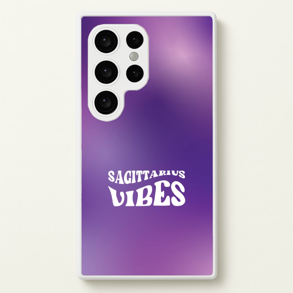 Sagittarius Vibes Gradient Zodiac Galaxy S24 Ultra Case