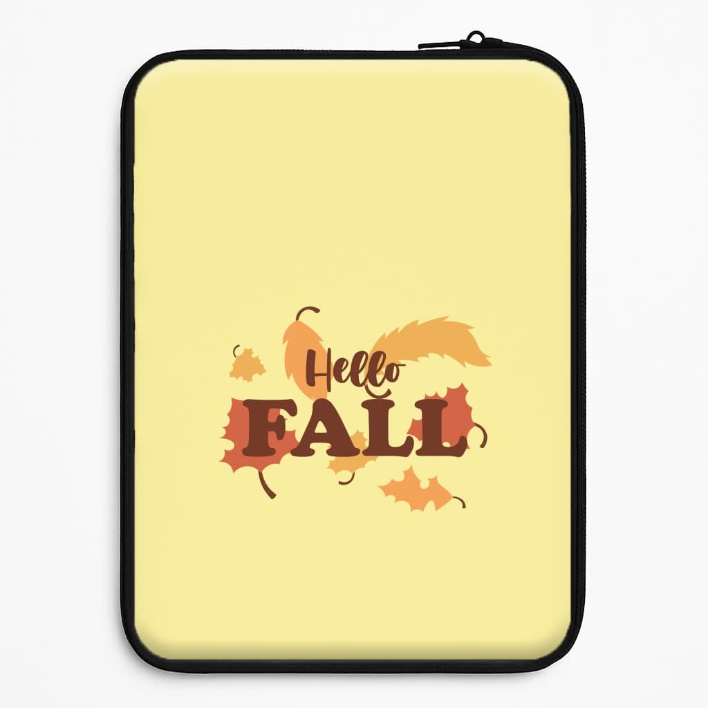 Hello Fall Laptop Sleeve