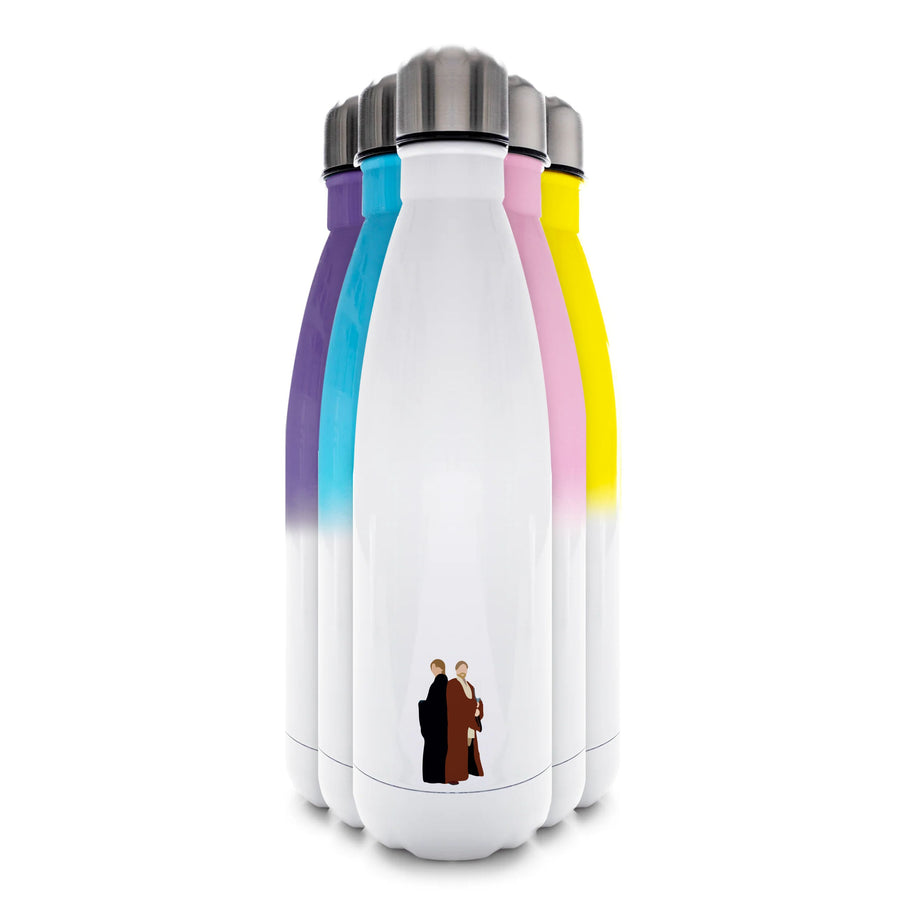Luke Skywalker And Obi-Wan Kenobi - Star Wars Water Bottle