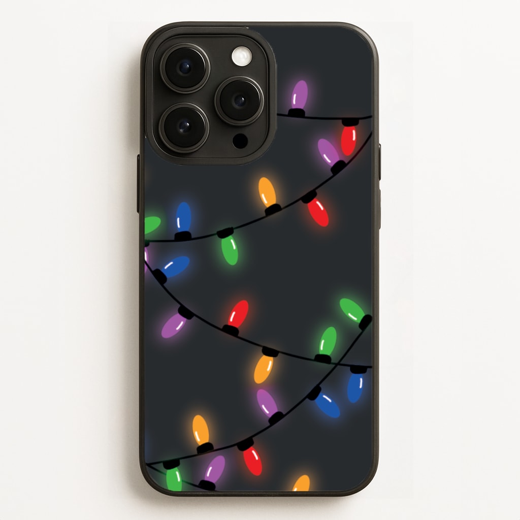 Rainbow Lights - Christmas Patterns Phone Case for iPhone, Samsung Galaxy and Google Pixel