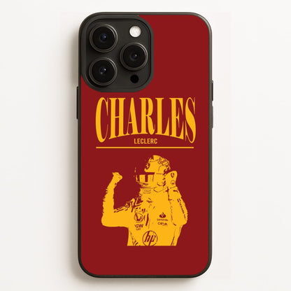 Charles Red And Gold iPhone 12 Pro Max Case