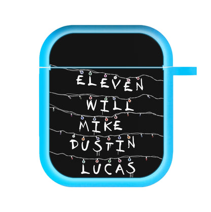 Eleven, Will, Mike, Dustin & Lucas AirPods Case