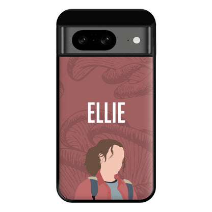 Ellie Mushroom Pattern Google Pixel 8 Case