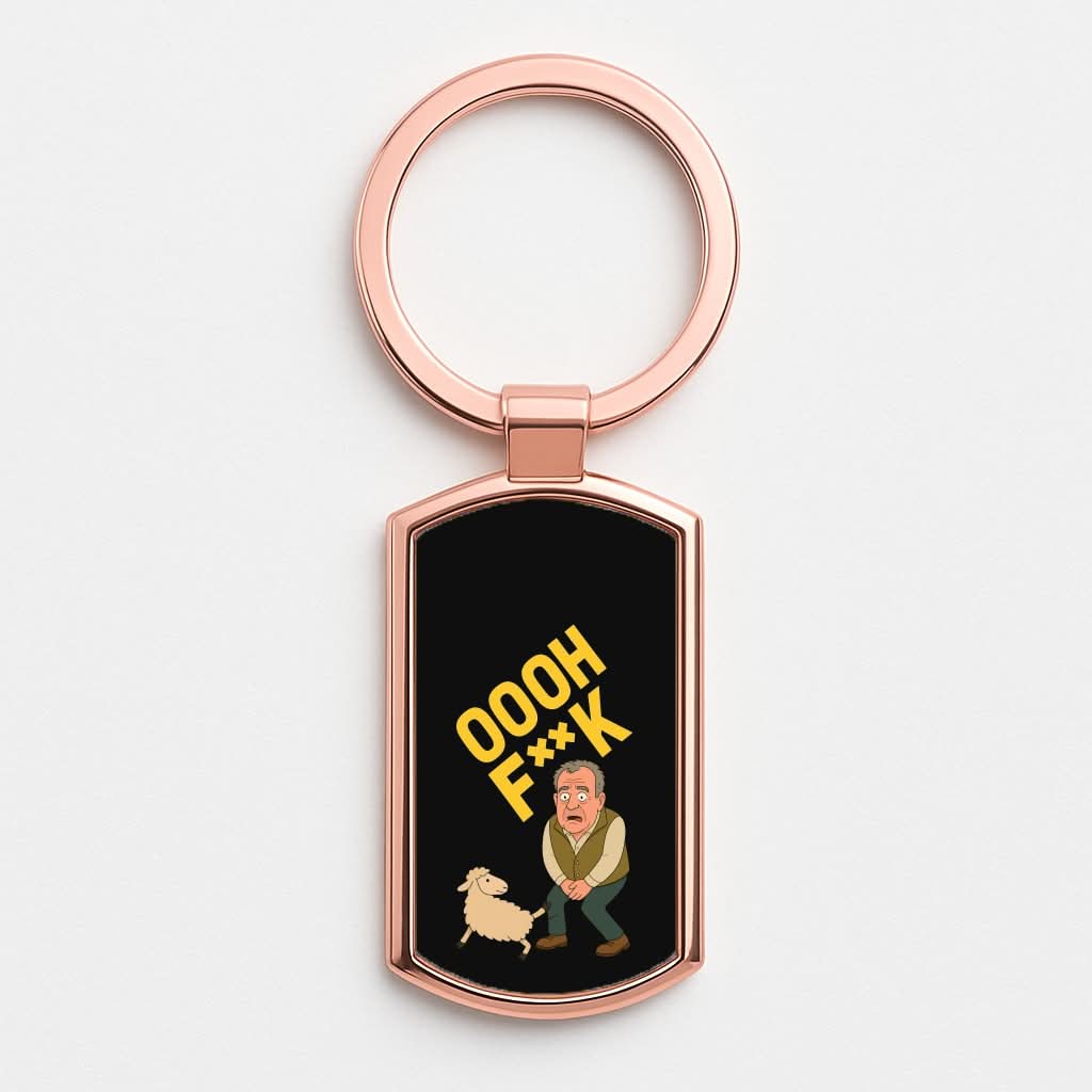 Oooh Fk Rose Gold Keyring