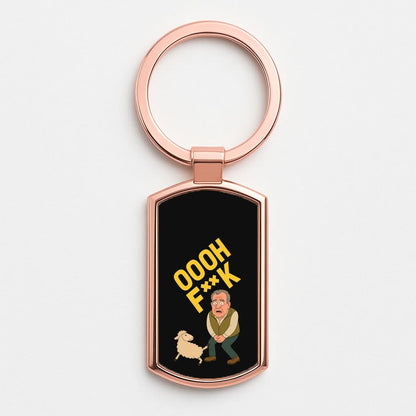Oooh Fk Rose Gold Keyring