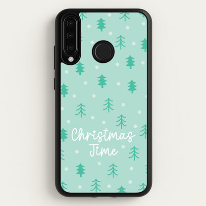 Cute Xmas Trees Pattern Huawei P30 Lite Case