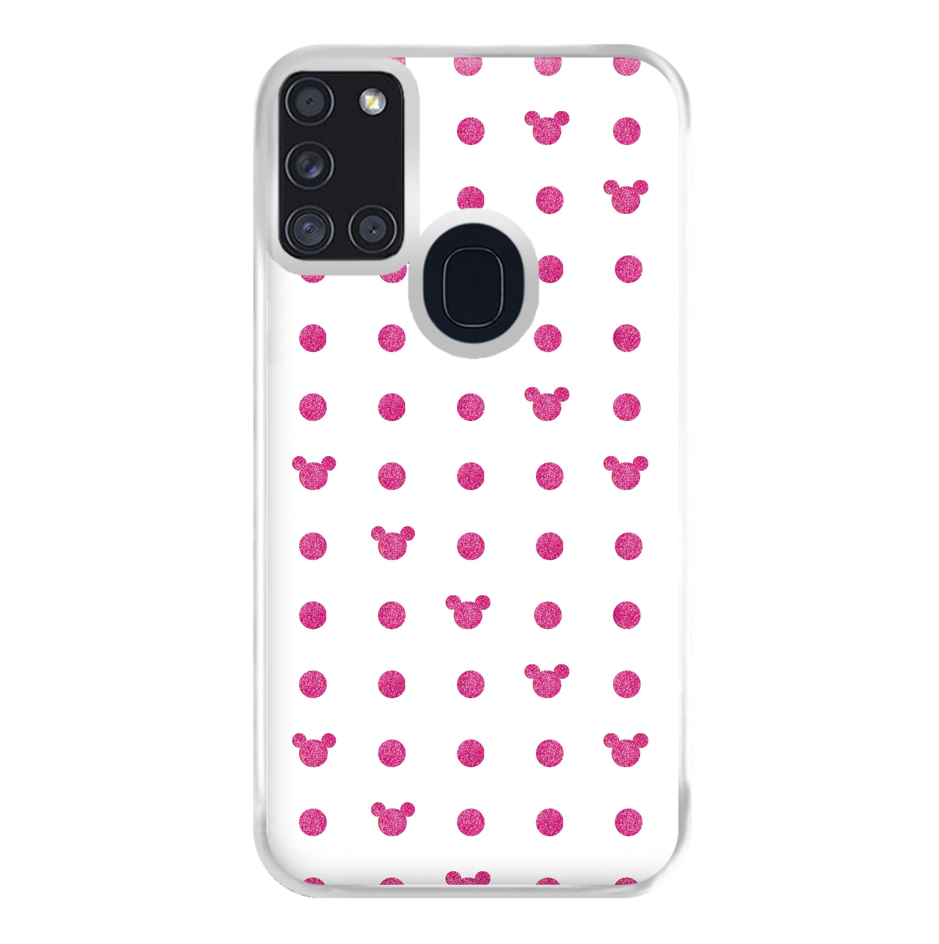 Mickey Polkadot White Fairytale Phone Case