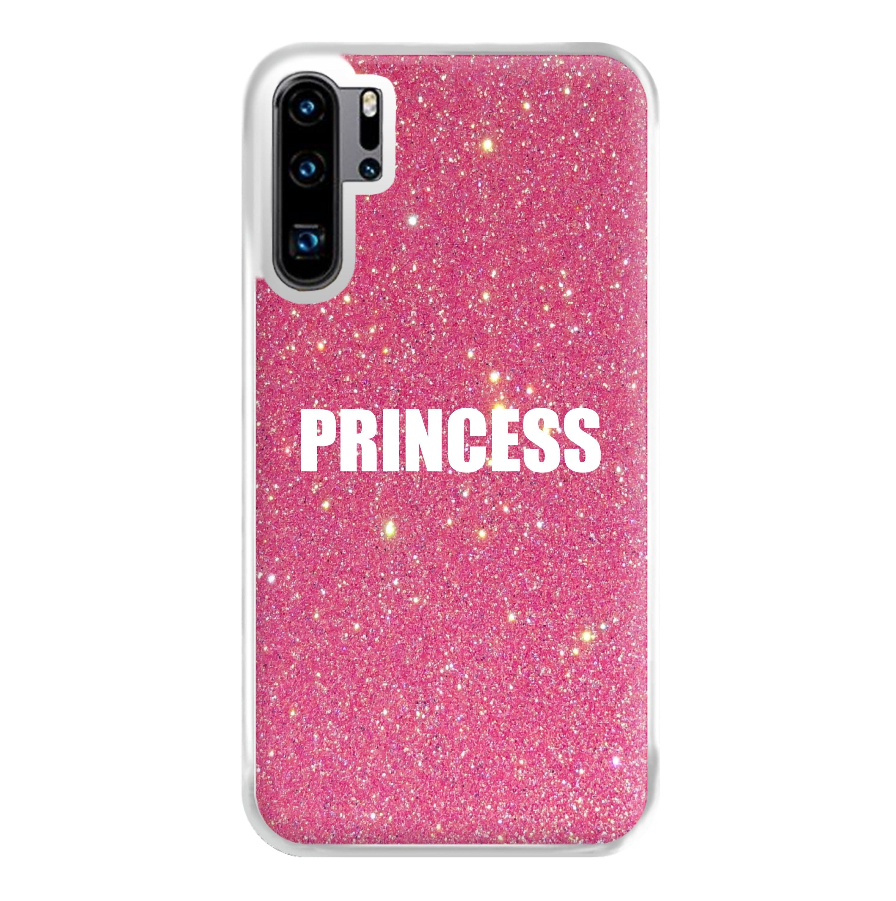 Glittery Pink Princess Phone Case