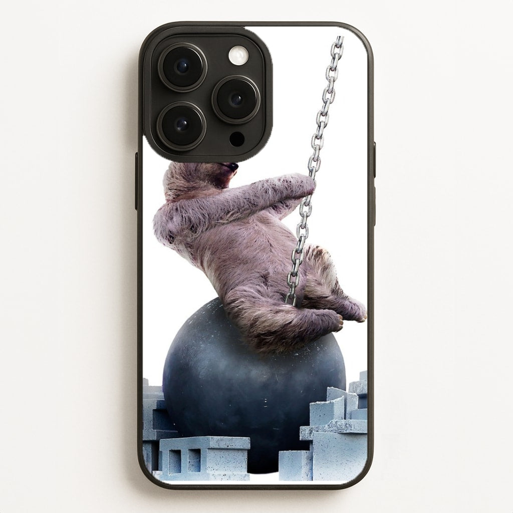 Wrecking Ball Sloth Phone Case