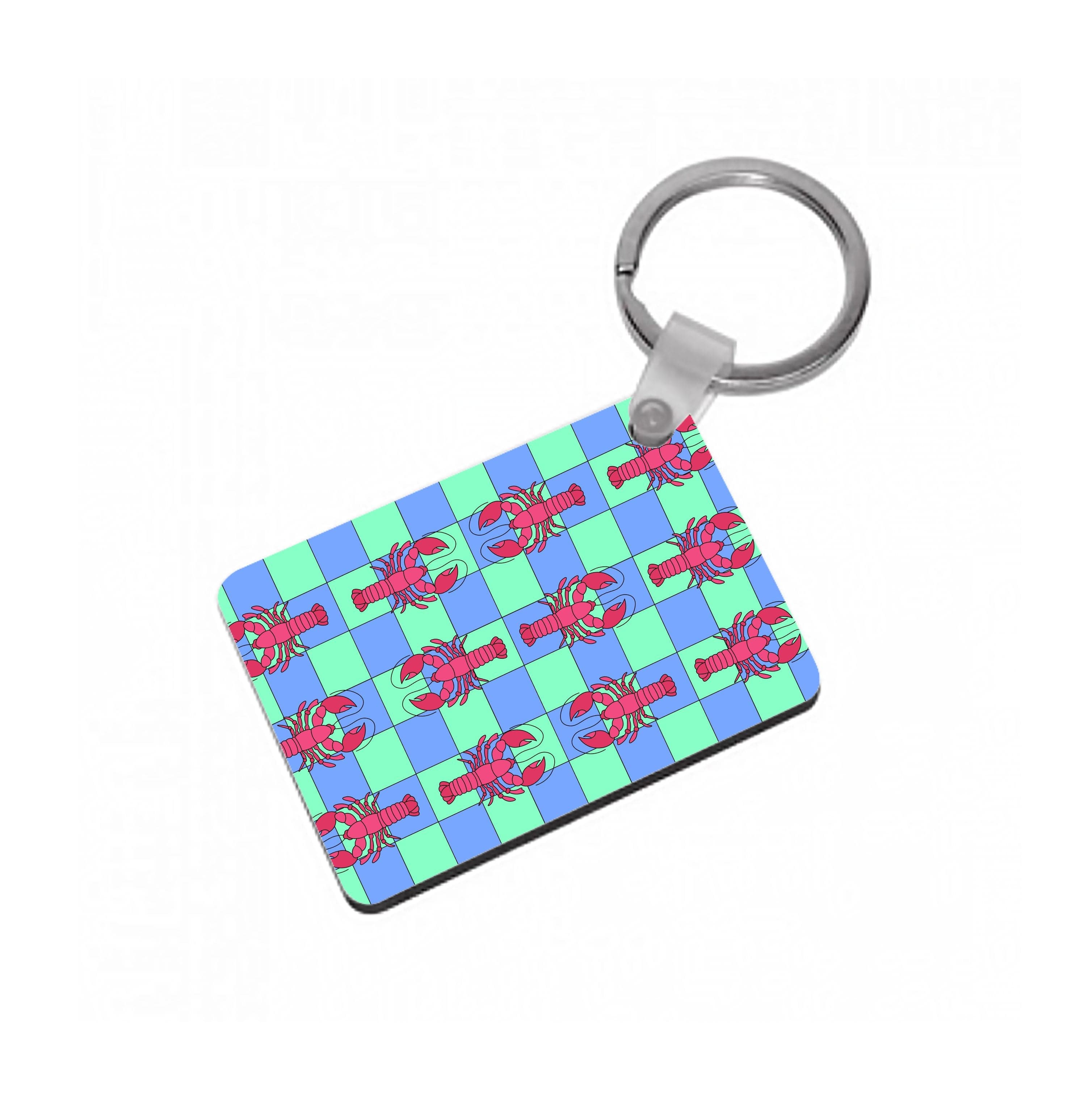 Lobster Pattern - Sealife Keyring