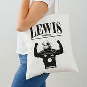 Lewis Red And Gold Tote Bag 2
