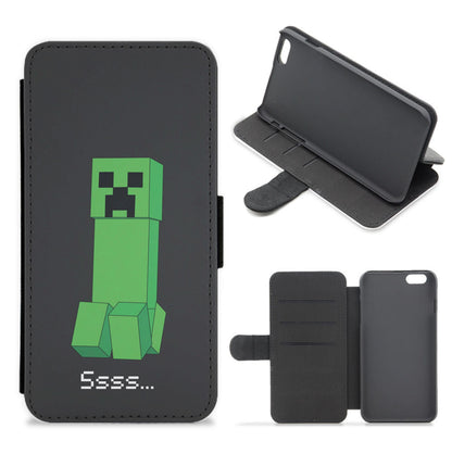 Creeper Standing Flip / Wallet Phone Case