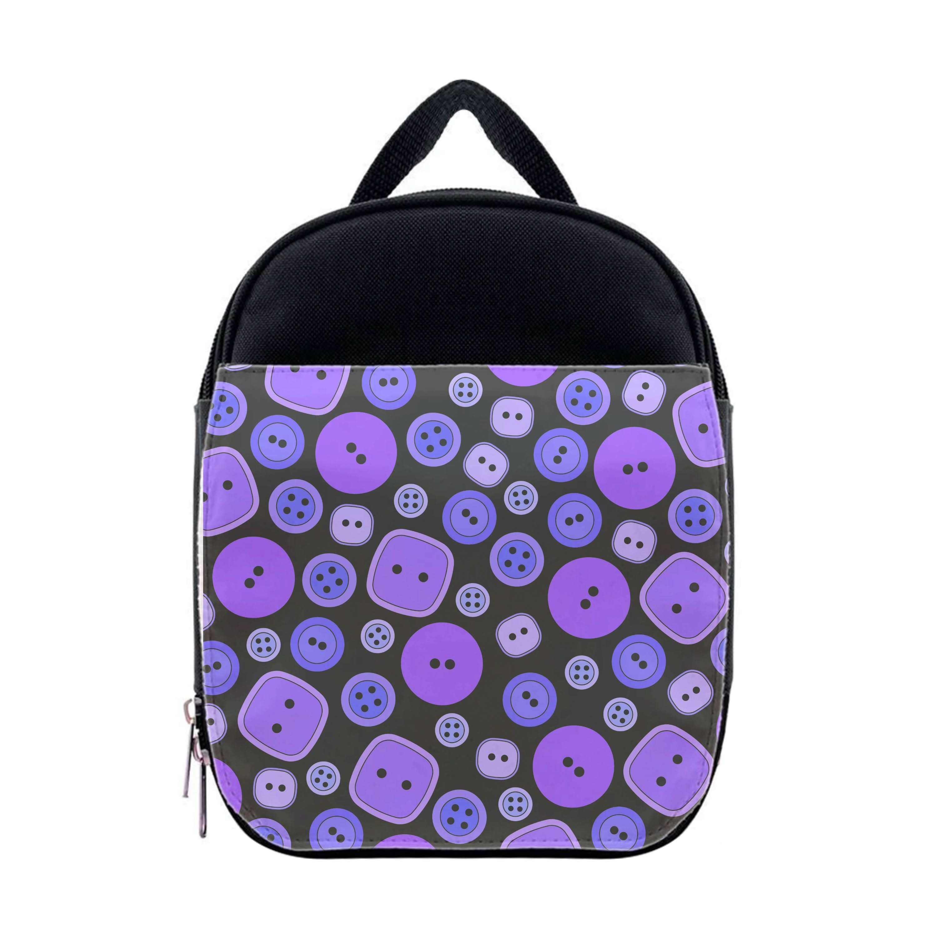 Button Pattern Lunchbox