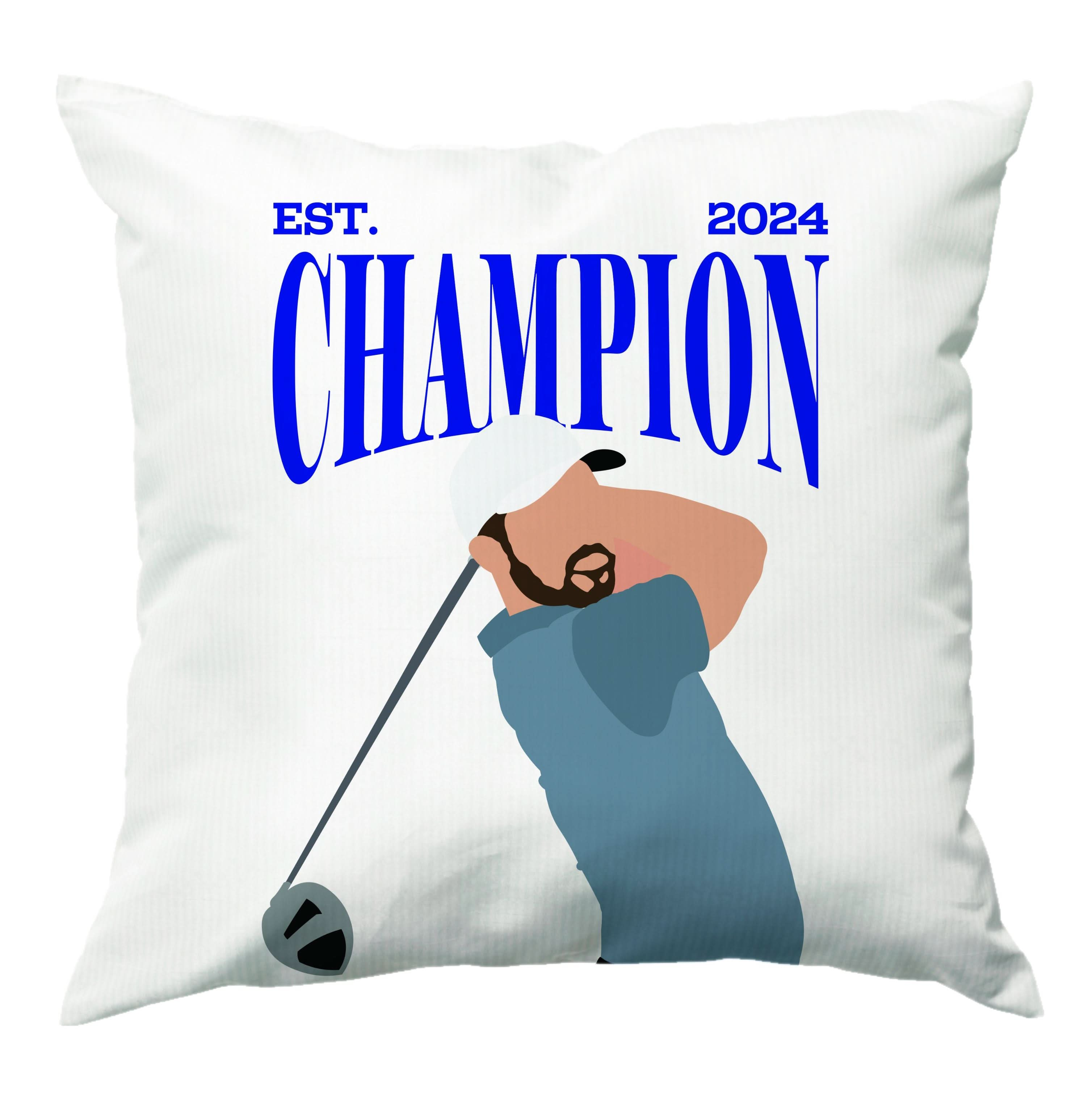 Schauffele Champion 2024 Cushion