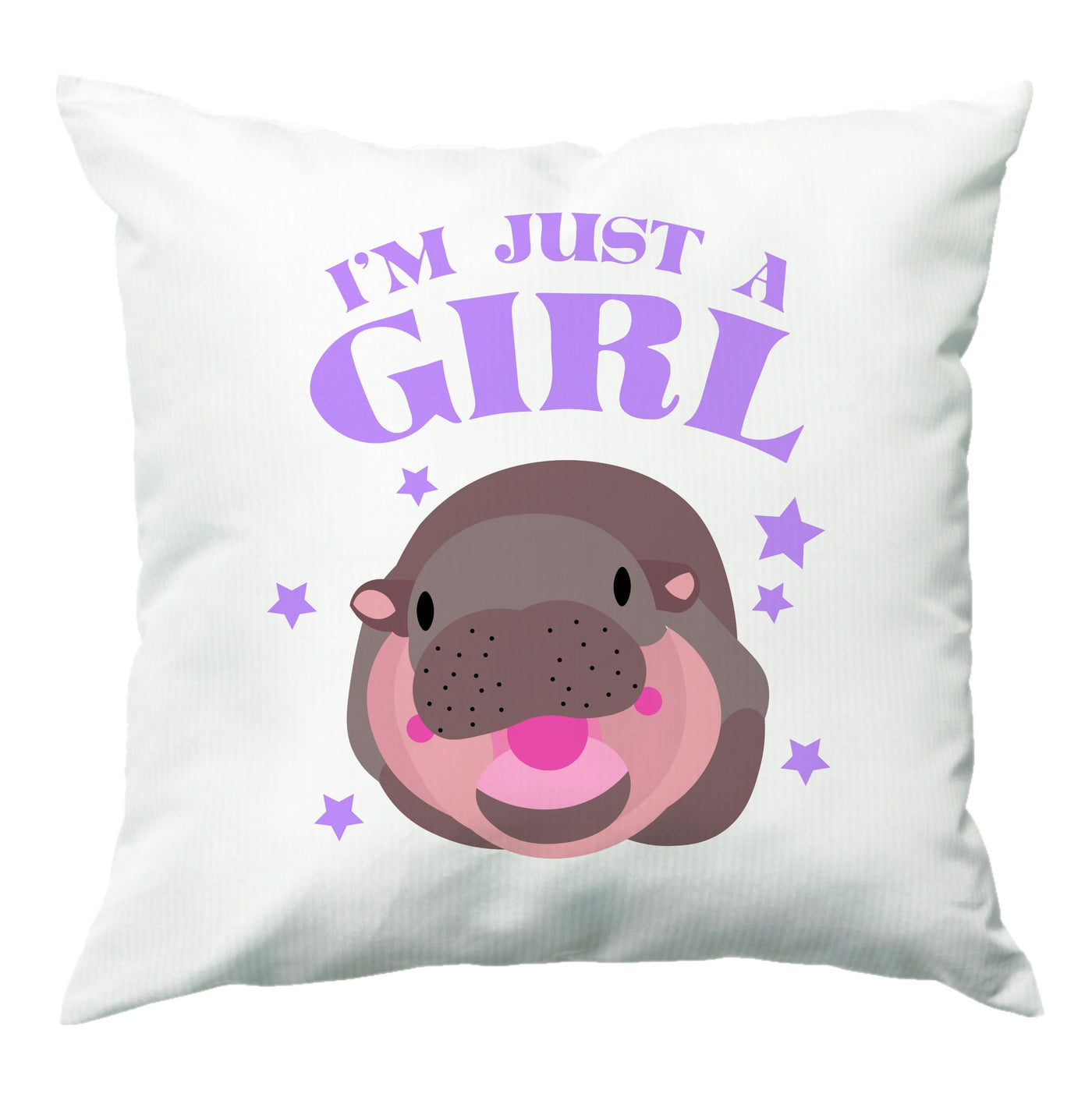 I'm Just A Girl Cushion