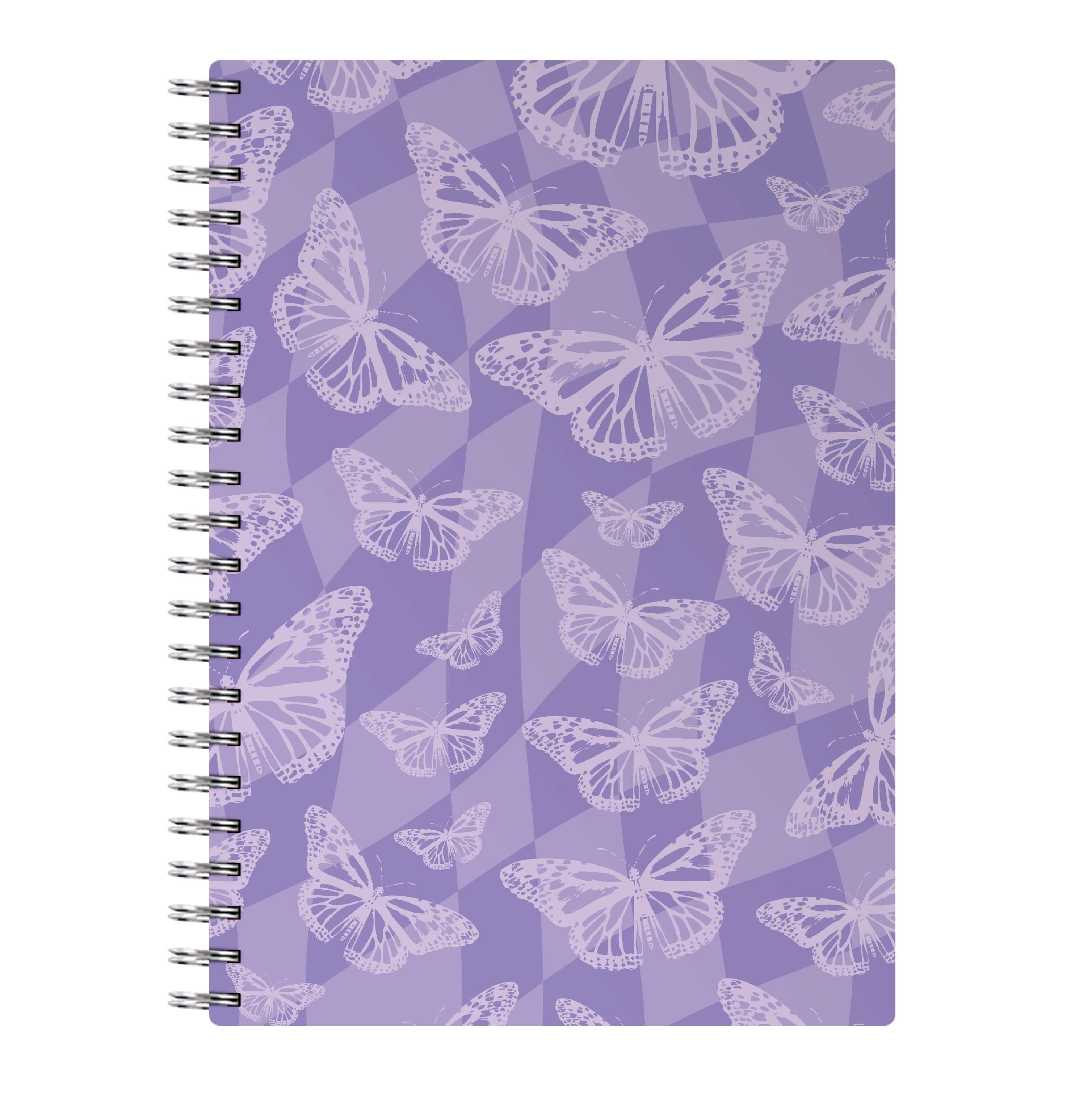 Abstract Butterflies Pattern Notebook