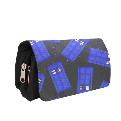 Tardis Pattern Pencil Case