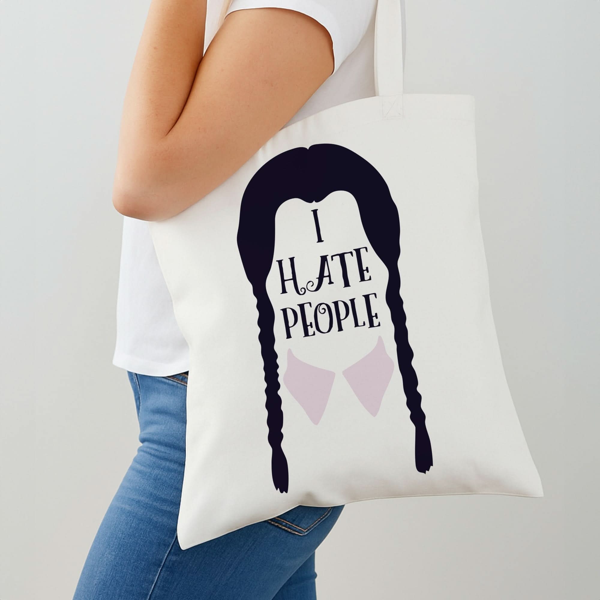 I Hate People Shoulder Bag