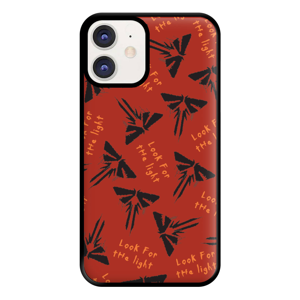 Look For The Light Firefly Pattern iPhone 12 / 12 Pro Case