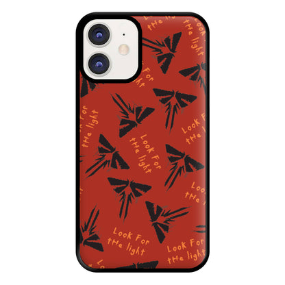 Look For The Light Firefly Pattern iPhone 12 / 12 Pro Case