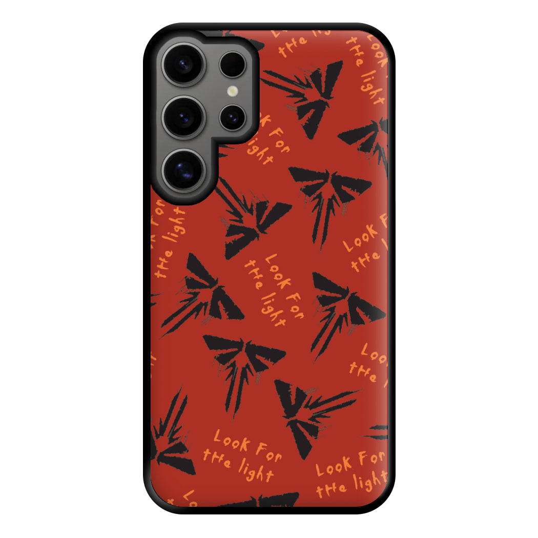 Look For The Light Firefly Pattern Galaxy S25 Ultra Case