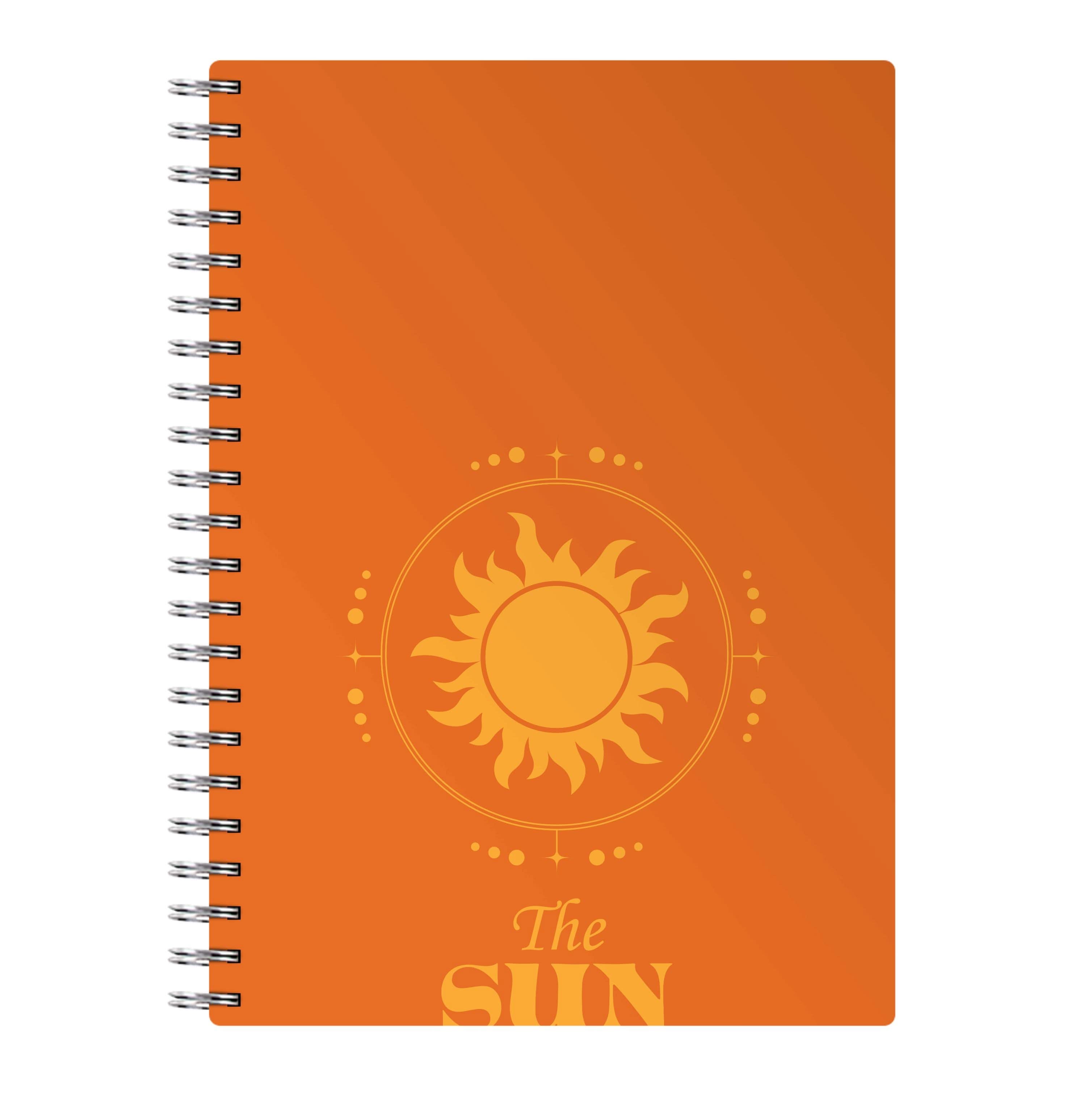 The Sun Orange Notebook