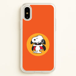 Cartoon Beagle Vampire iPhone X / XS Case