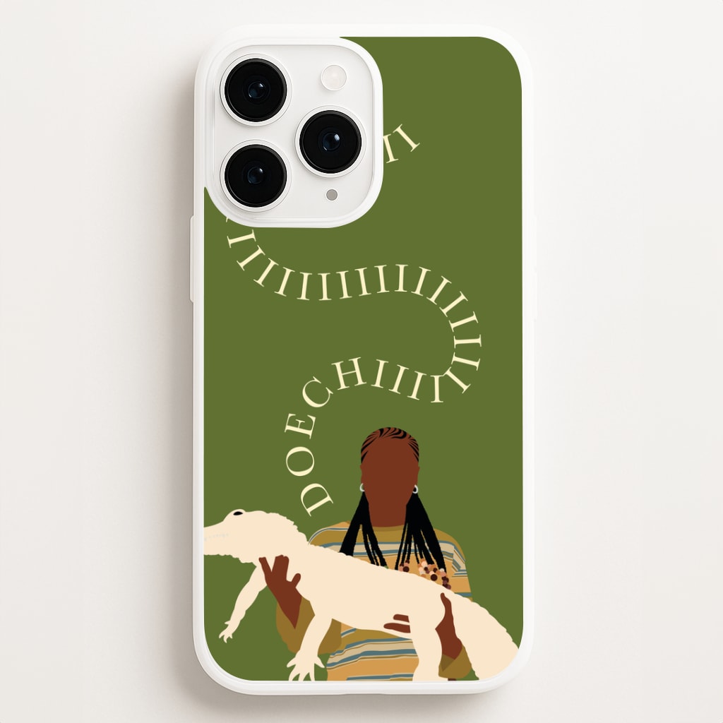 Rapper Holding Alligator Phone Case for iPhone, Samsung Galaxy and Google Pixel
