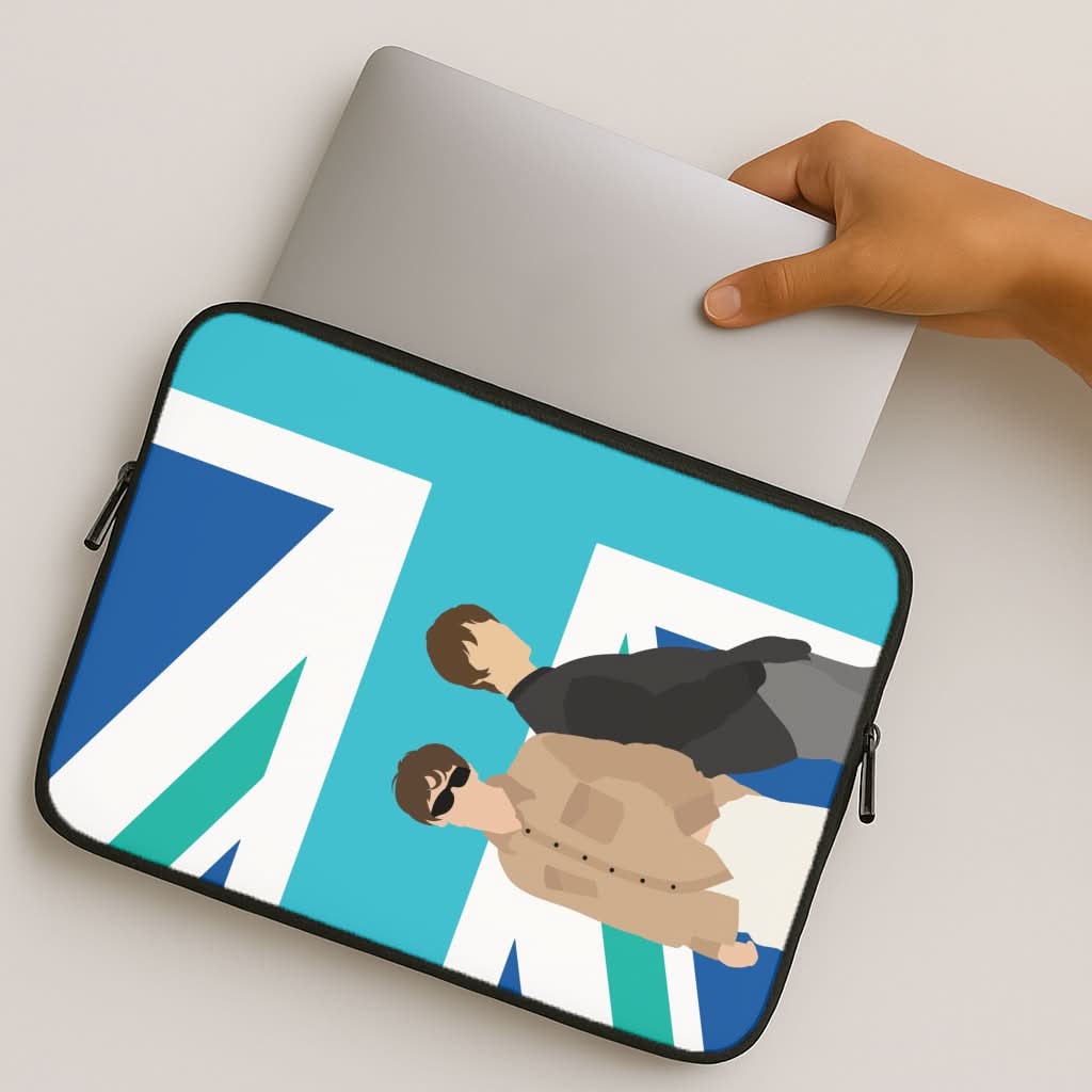 British Flag Band Members MacBook Cover