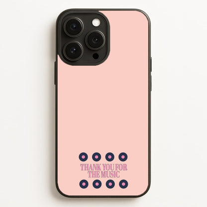 Thank You For The Music - Mamma Mia Phone Case for iPhone, Samsung Galaxy and Google Pixel