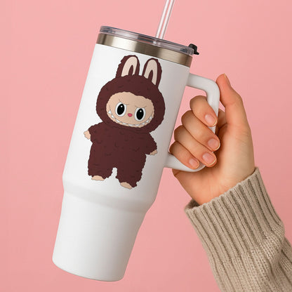 Cute Brown Monster Tumbler