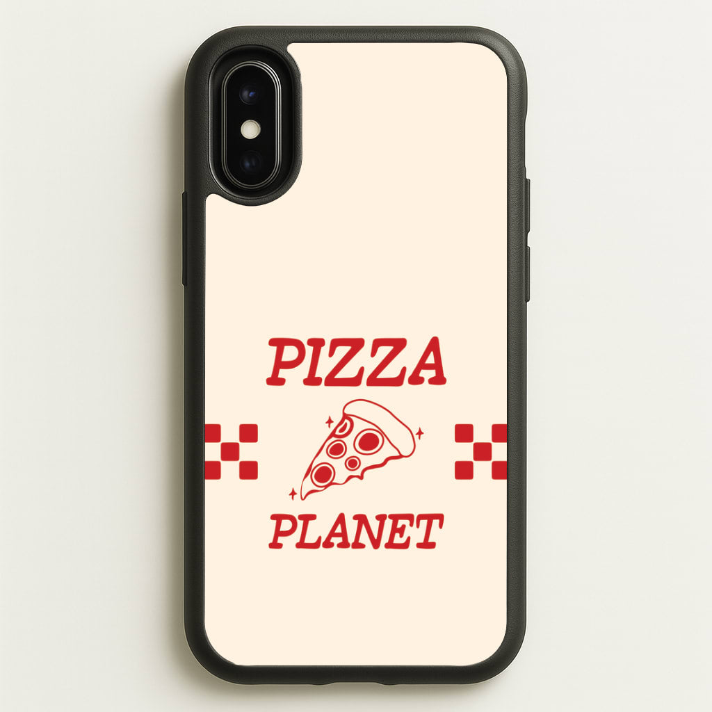 Retro Pizza Planet  iPhone X / XS Case