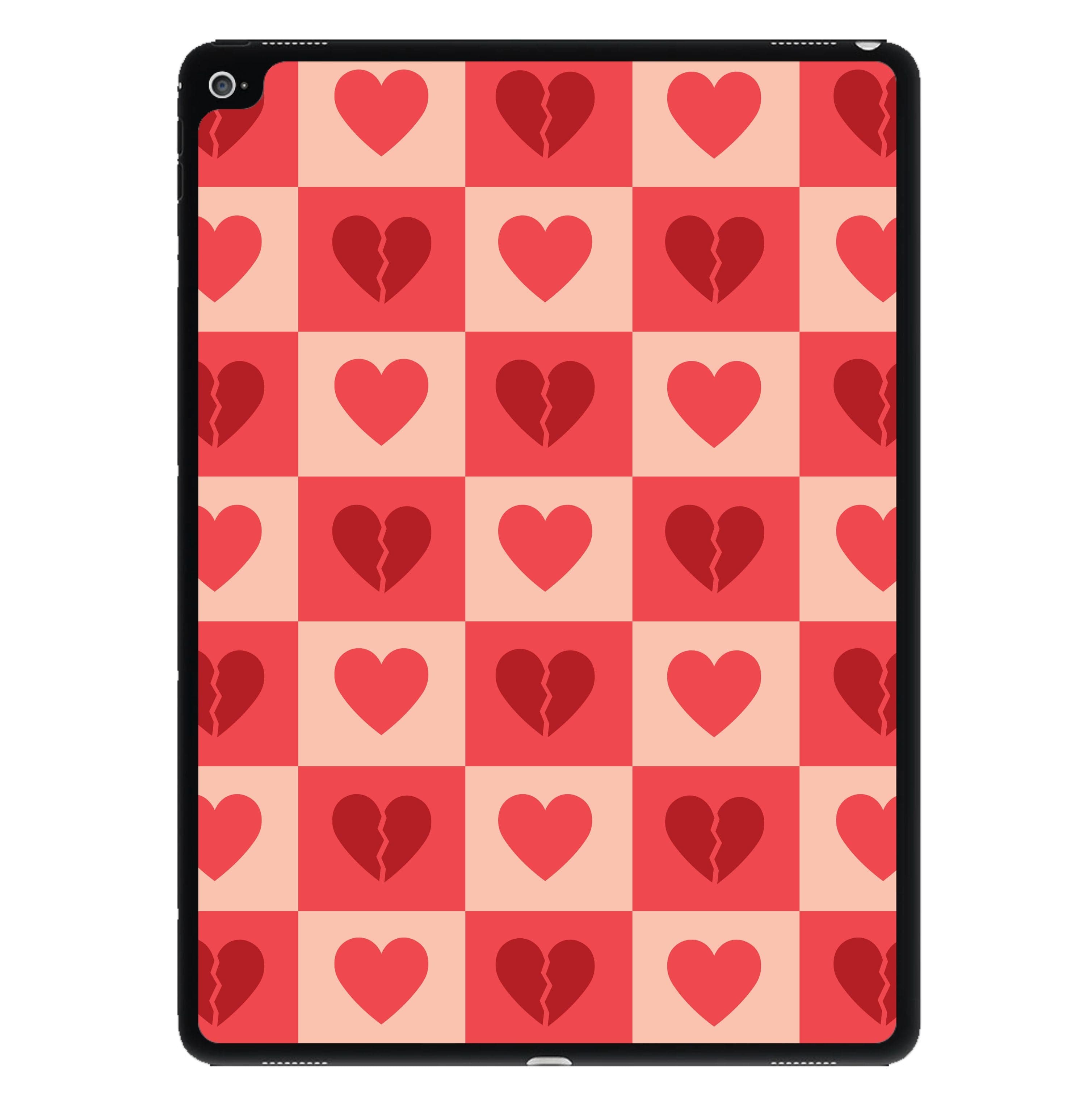 Valentine's Heart Pattern 2 iPad Case