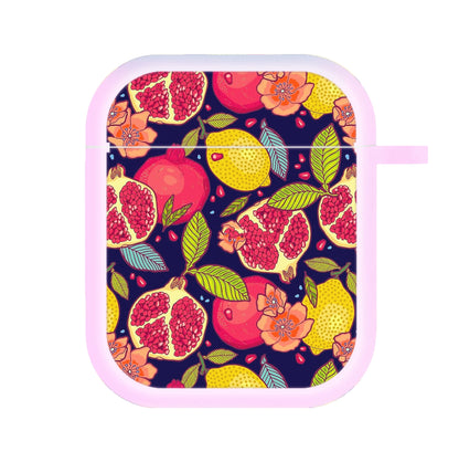 Tropical Garden Pattern AirPods Case