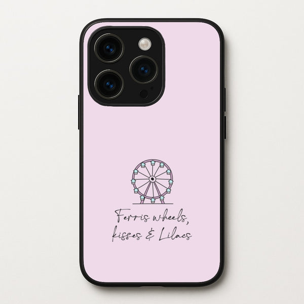 Ferris Wheels, Kisses & Lilacs iPhone 14 Pro Max Case