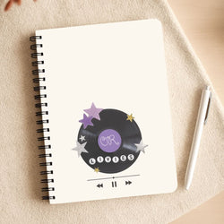 Amethyst Vinyl Scrapbook Notepad