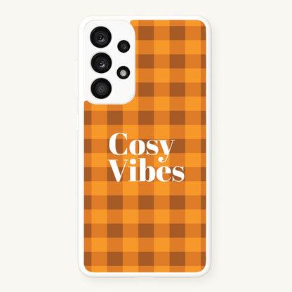 Checkered Cosy Vibes Galaxy A53 Case