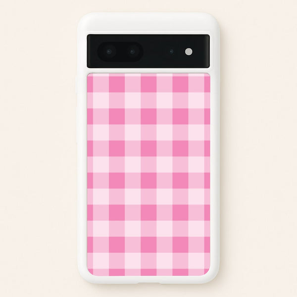 Strawberry Gingham  Google Pixel 7 Case