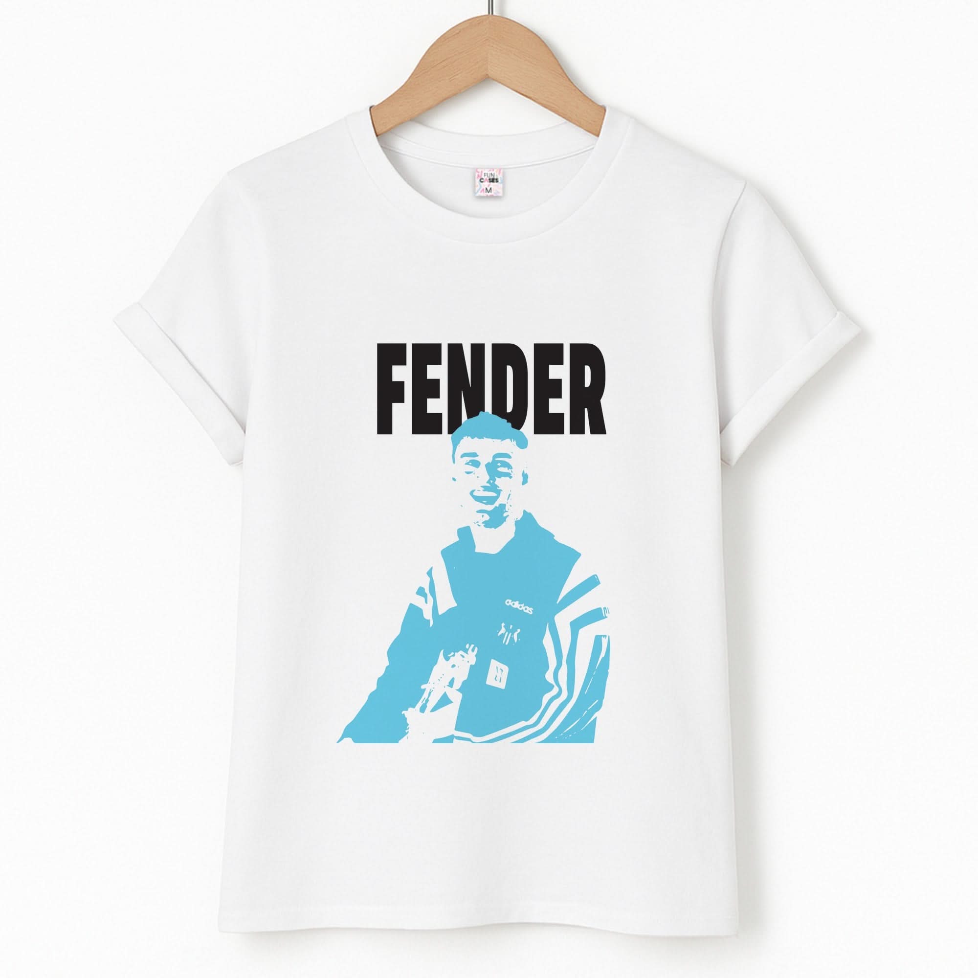 Fender Silhouette Blue T-Shirt