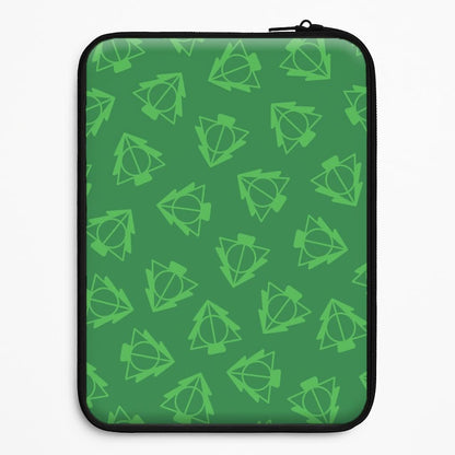 Christmas Tree Wizard Icon Pattern Universal Laptop Sleeve