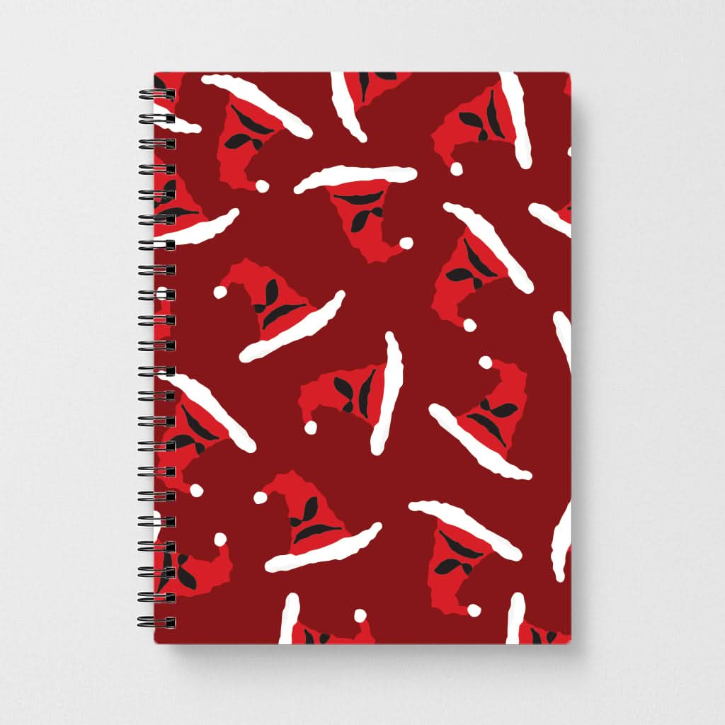 Sorting Christmas Hat Pattern Notebook