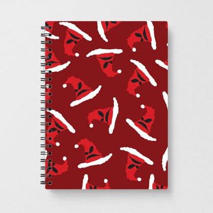 Sorting Christmas Hat Pattern Notebook