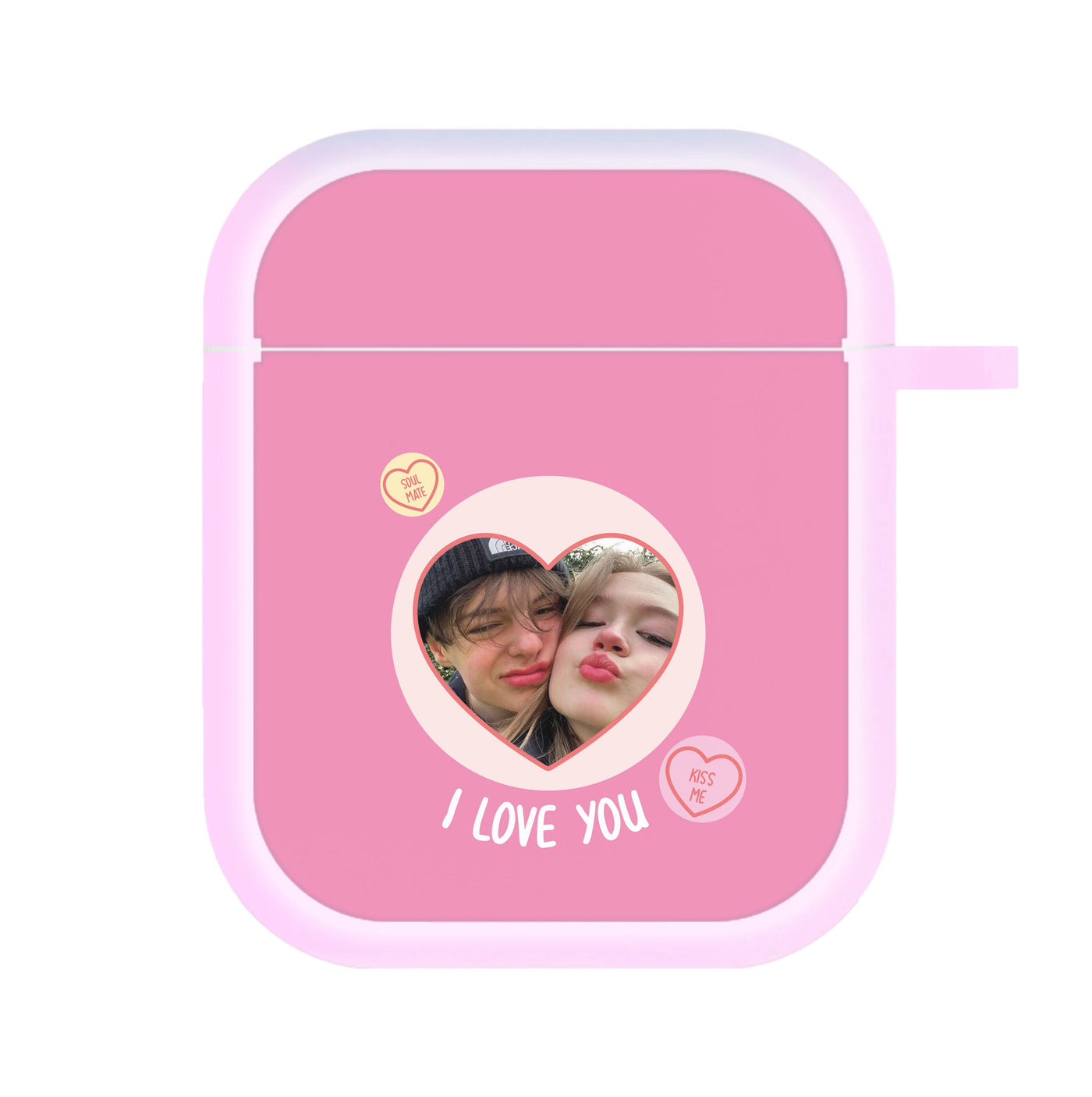 I Love You - Personalised Couples AirPods Case