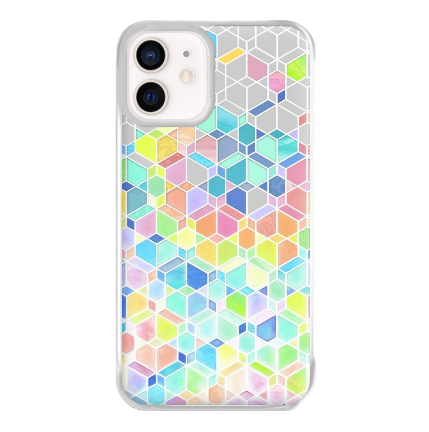 Bright Hexagon Pattern Phone Case